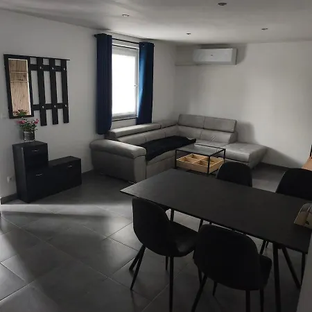 2-bedroom Air-conditioned With Terrace Apartment Herseaux